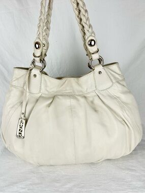 DKNY Vintage Shoulder Bag in Off White with Original Dust Bag